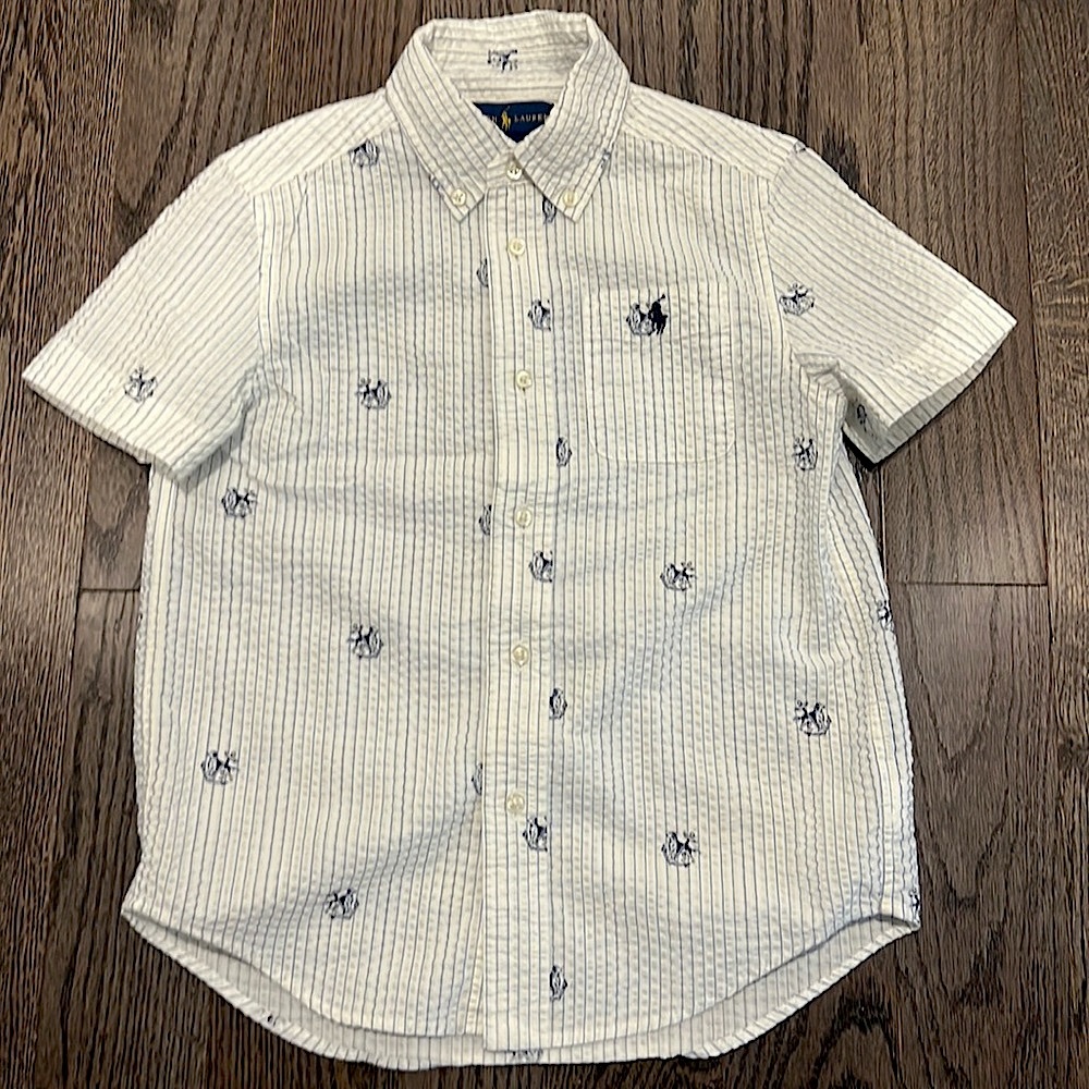 Ralph Lauren Short Sleeve Button Down.